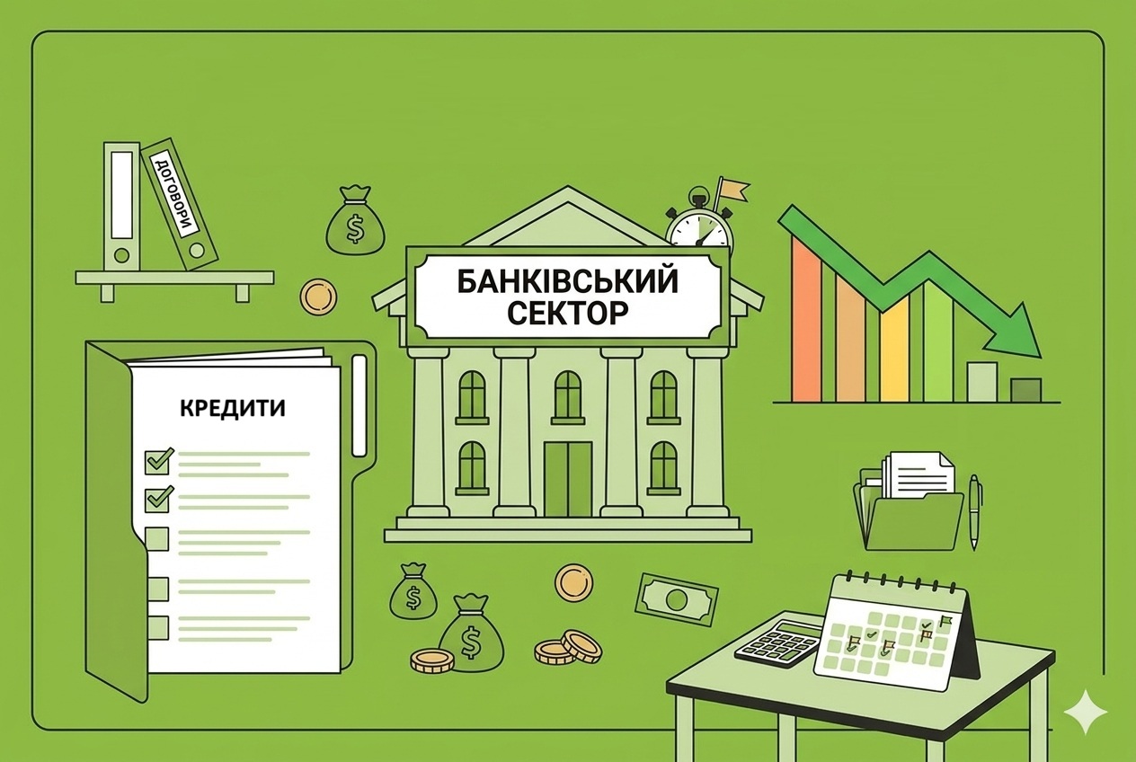 Частка непрацюючих кредитів у банківському секторі зменшується: дані НБУ станом на 1 травня 2026 р.