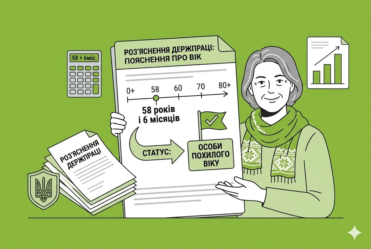 Хто належить до категорії громадян похилого віку: розʼяснення від Держпраці для 2026 року