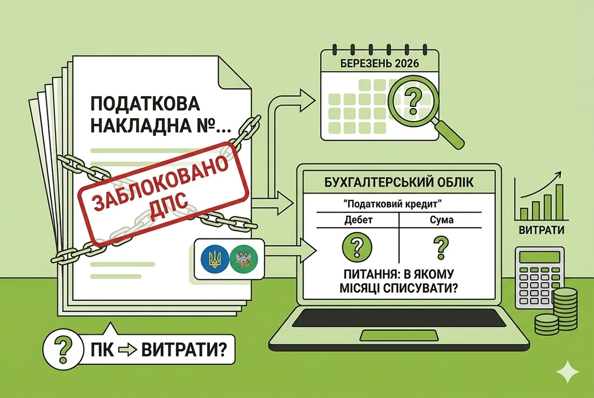 Чи списувати на витрати податковий кредит за заблокованою ПН і коли саме: роз'яснення ДПС і коментар редакції