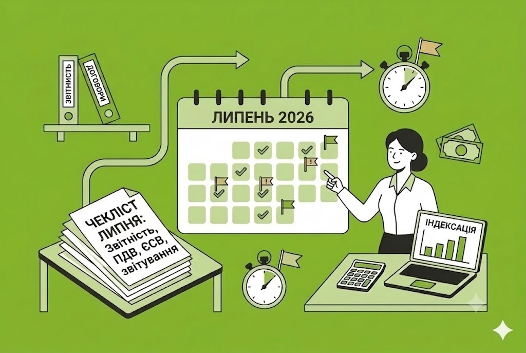 Що бухгалтерів чекає у липні 2026 року: чекліст із важливими подіями, датами і дедлайнами
