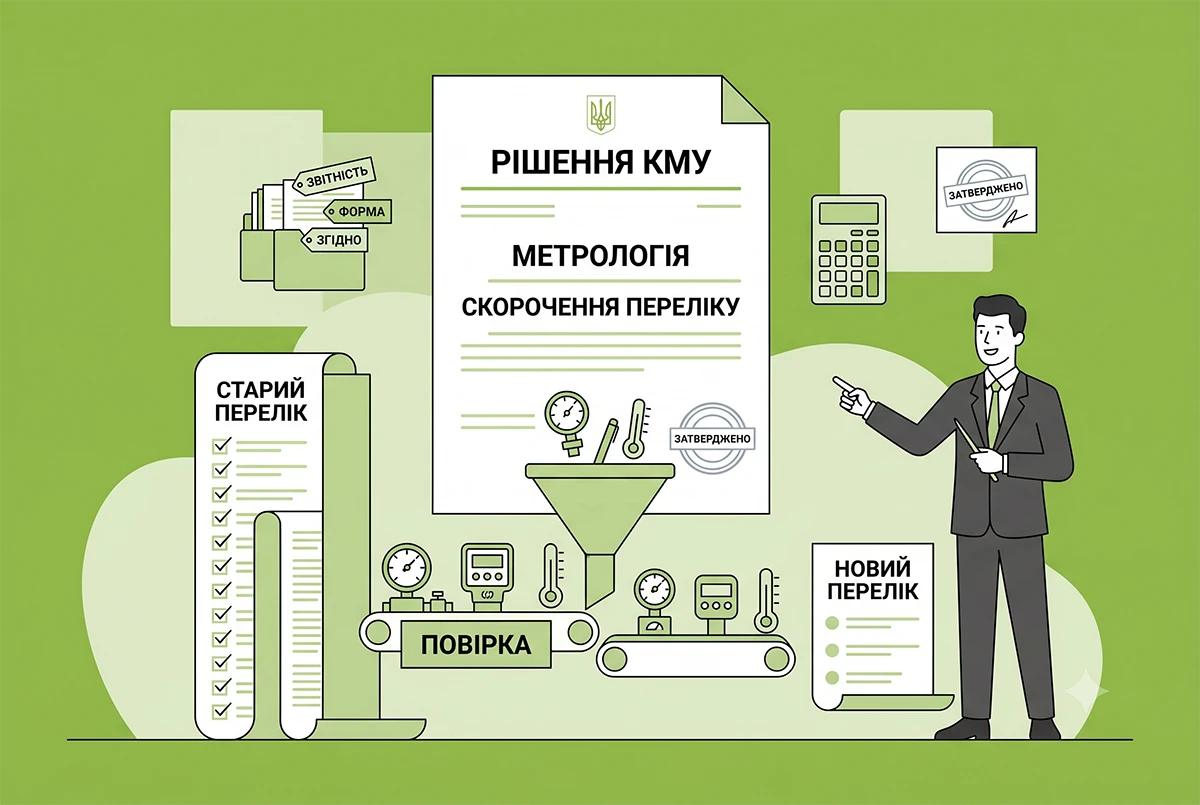 Перелік засобів вимірювальної техніки з обовʼязковою повіркою суттєво скорочено: рішення КМУ