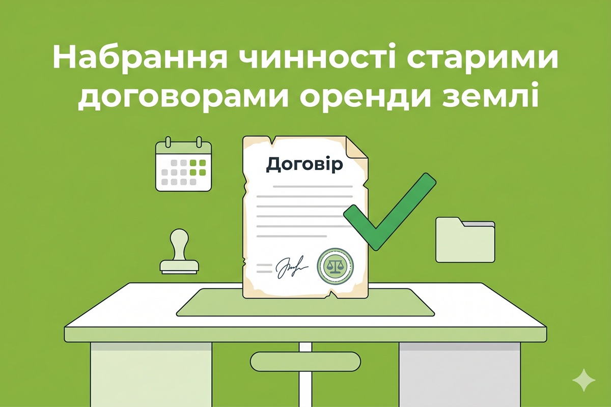 Набрання чинності старими договорами оренди землі: подробиці від Верховного Суду