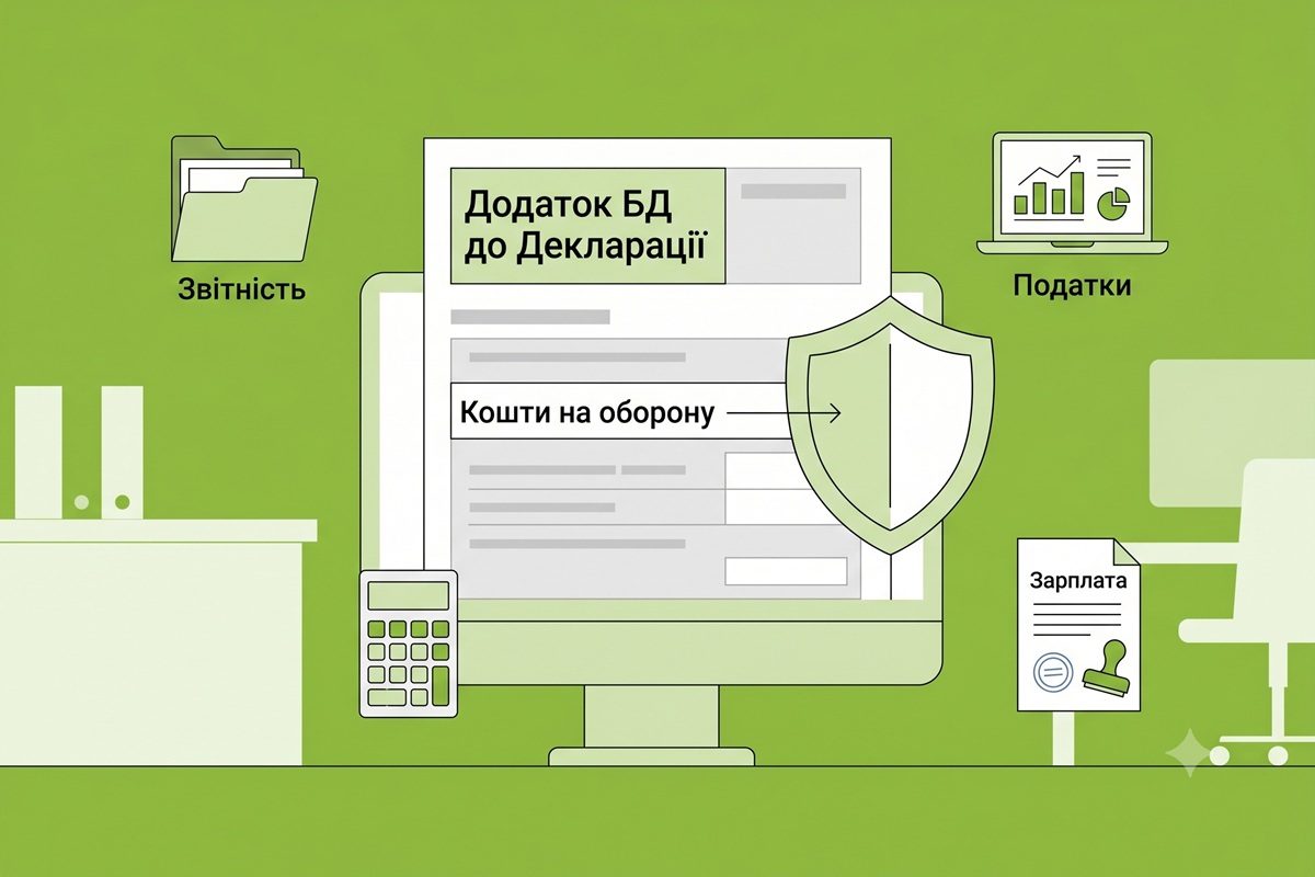 Відображення у додатку БД коштів на оборону: розʼяснення від ДПС для 2026 року