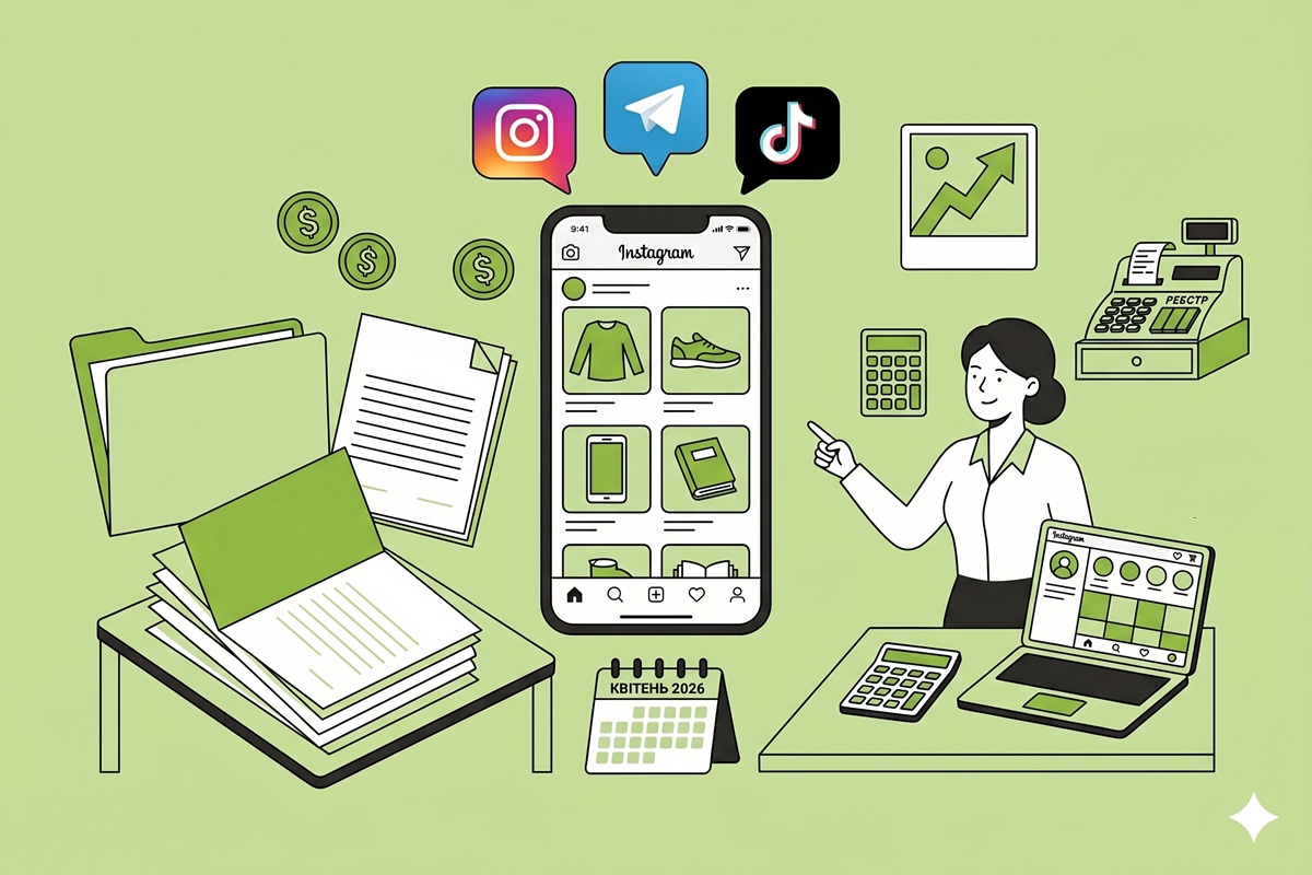 Продаж кількох речей через Instagram, Telegram чи TikTok: які податкові наслідки чекати від ДПС