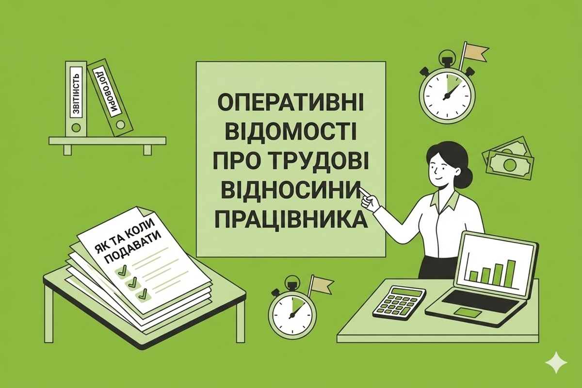 Відомості про трудові відносини працівника до ПФУ-2026: як та коли подавати