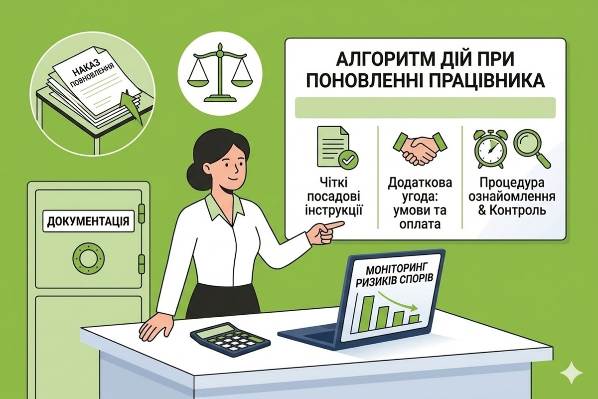 Як роботодавцю захиститися від нових спорів у разі поновлення працівника: позиція Верховного Суду
