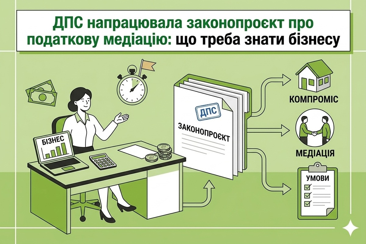 ДПС напрацювала законопроєкт про податкову медіацію: що треба знати бізнесу