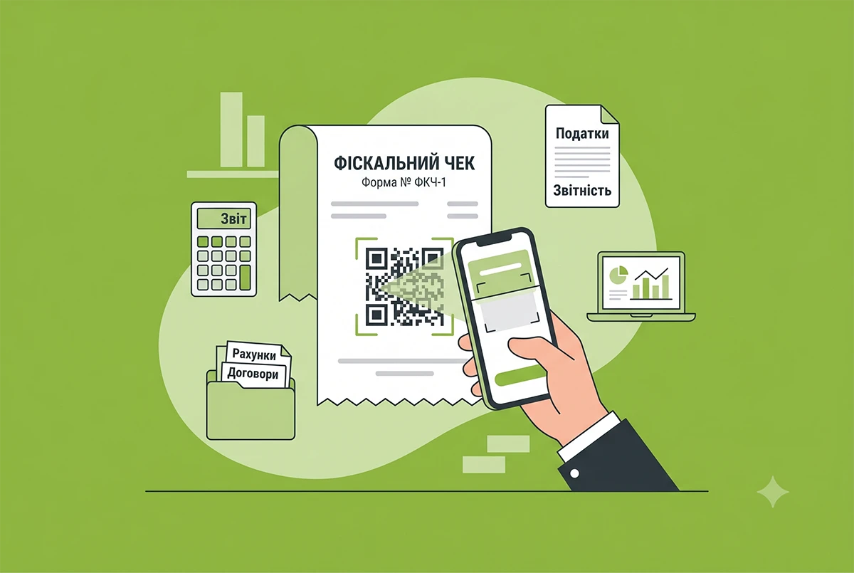 QR-код у фіскальному чеку: структура посилання та обов'язкові реквізити