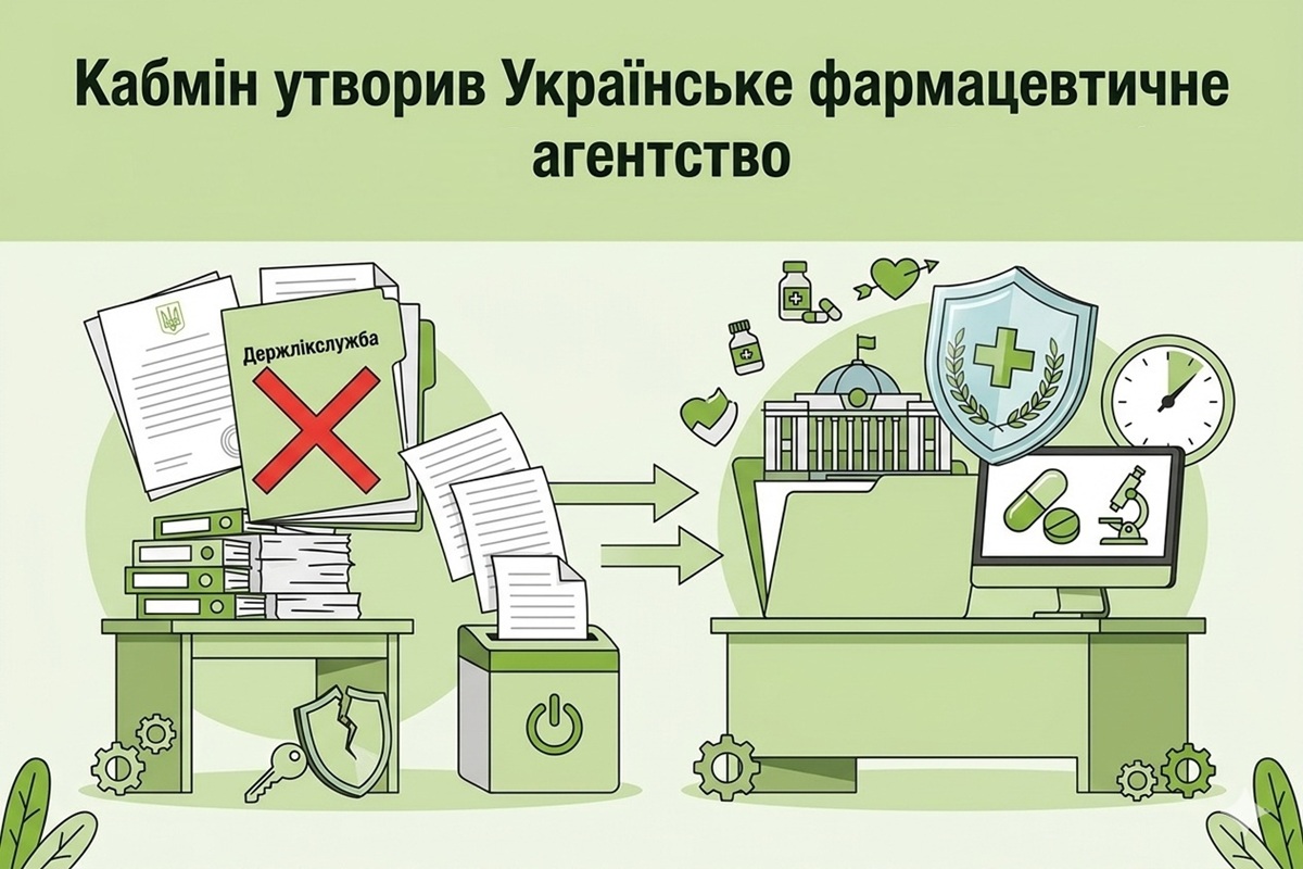 Кабмін утворив Українське фармацевтичне агентство та ліквідував Держлікслужбу