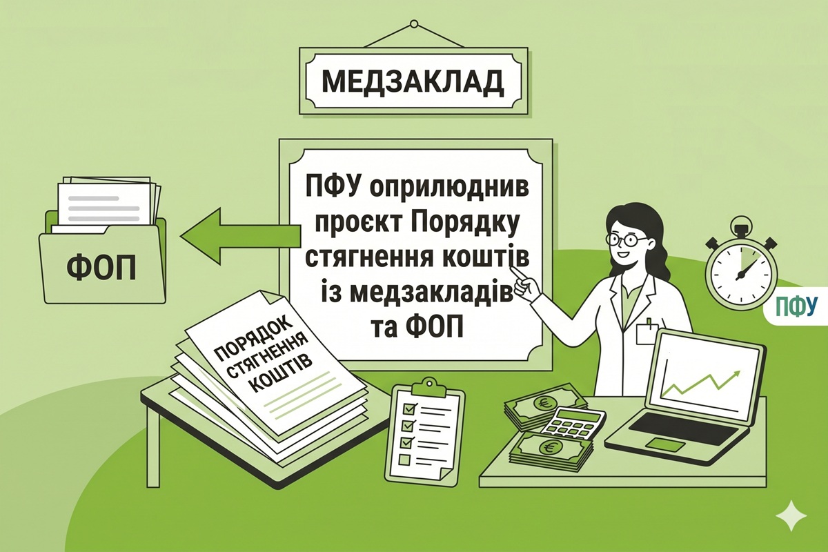 Компенсація за необґрунтовані лікарняні: ПФУ оприлюднив проєкт Порядку стягнення коштів із медзакладів та ФОП
