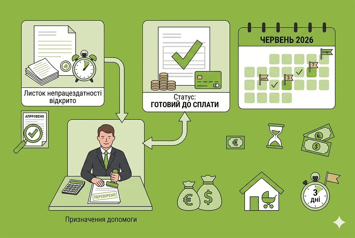 Строки розгляду лікарняних по вагітності та пологах у 2026 році: нагадування від ПФУ