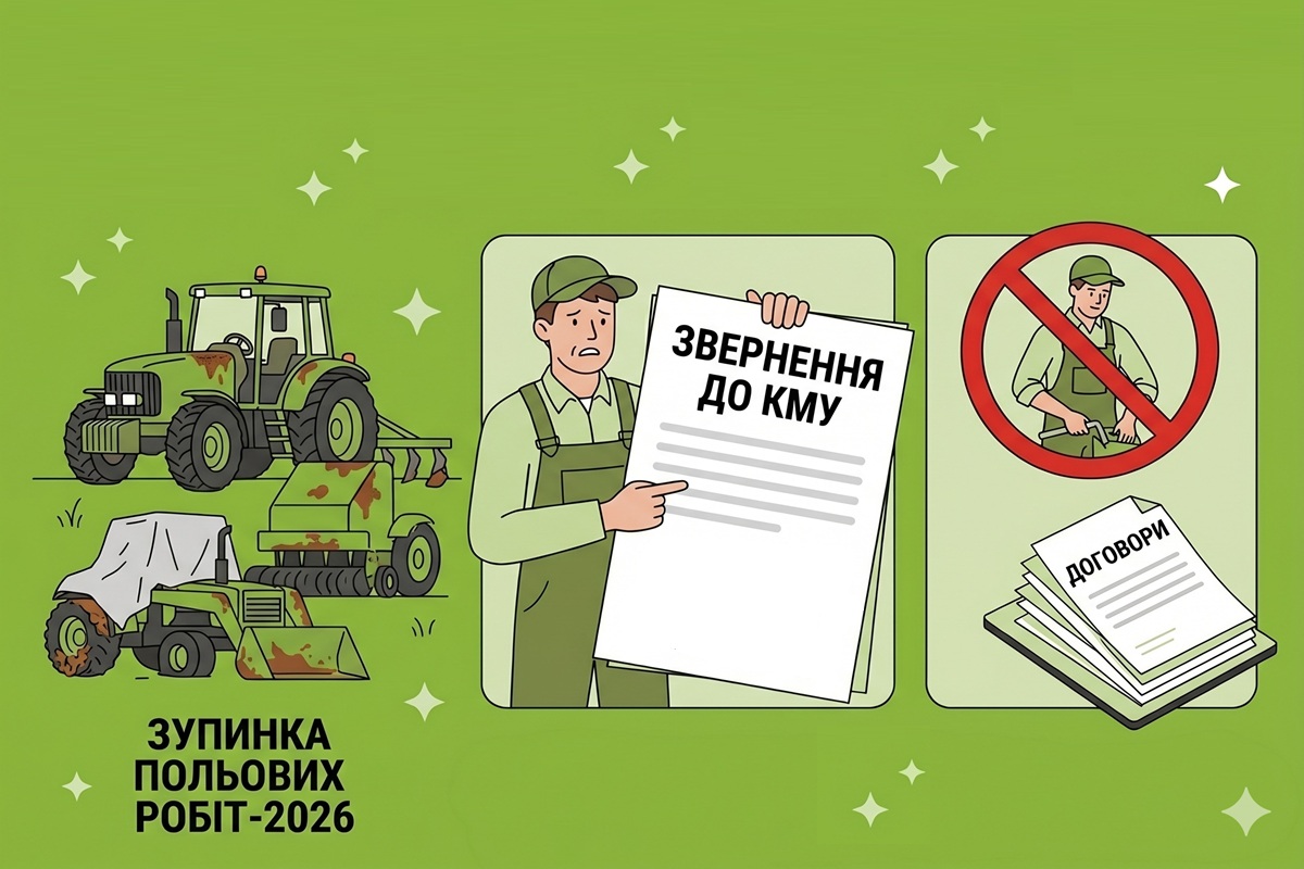 Зміни у бронюванні приведуть до зупинки польових робіт-2026: аграрії вимагають від КМУ збільшити квоту до 70%