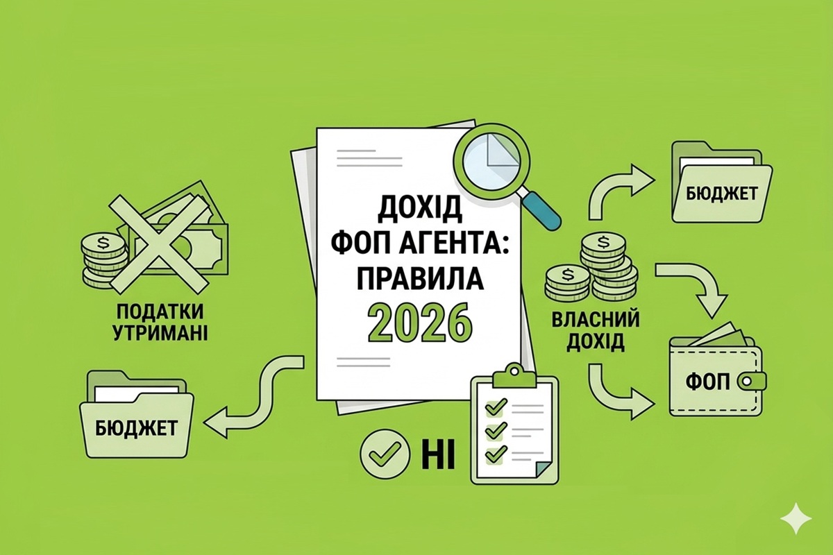 Податки та збори, утримані ФОПом як агентом, у 2026 році: чи є вони доходом на спрощеній системі