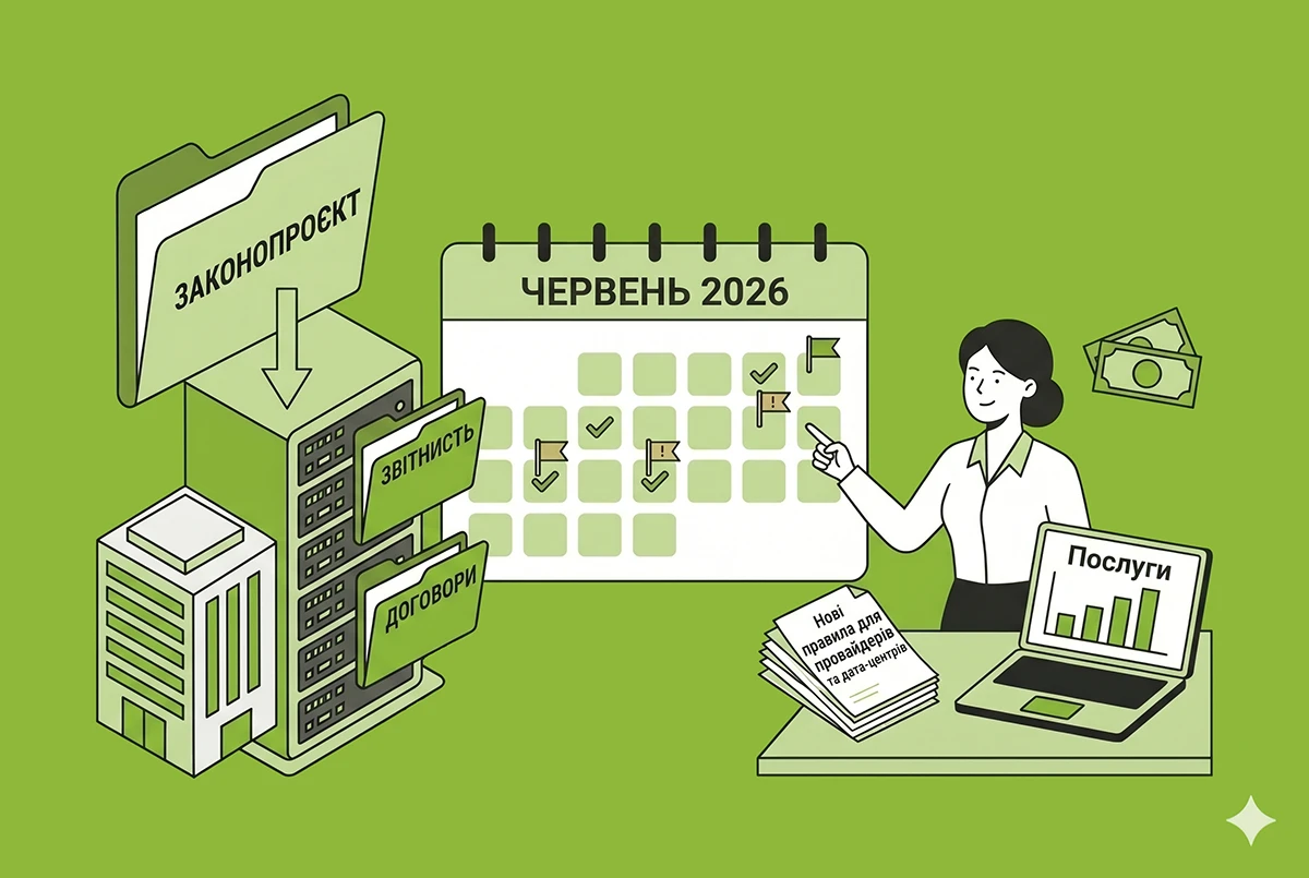 Нові правила для провайдерів та дата-центрів: Мінцифри підготувало законопроєкт