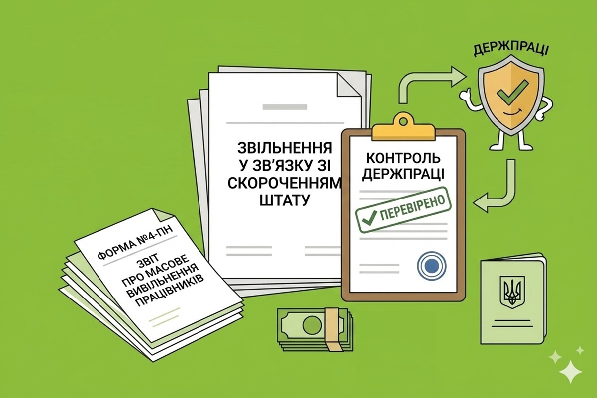 Звільнення у зв’язку зі скороченням штату: Держпраці нагадує норми законодавства у 2026 році
