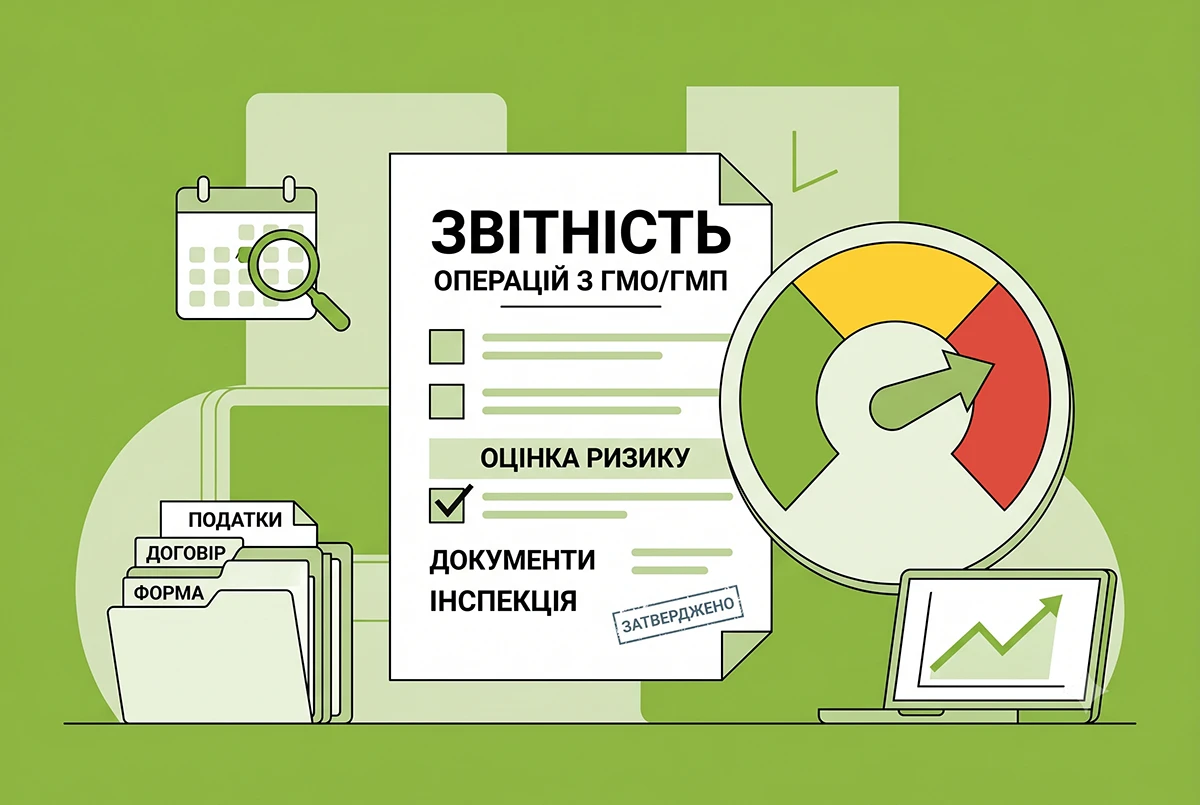 Критерії ризиковості операцій з ГМО та ГМП для визначення періодичності перевірок: проєкт від Мінекономіки