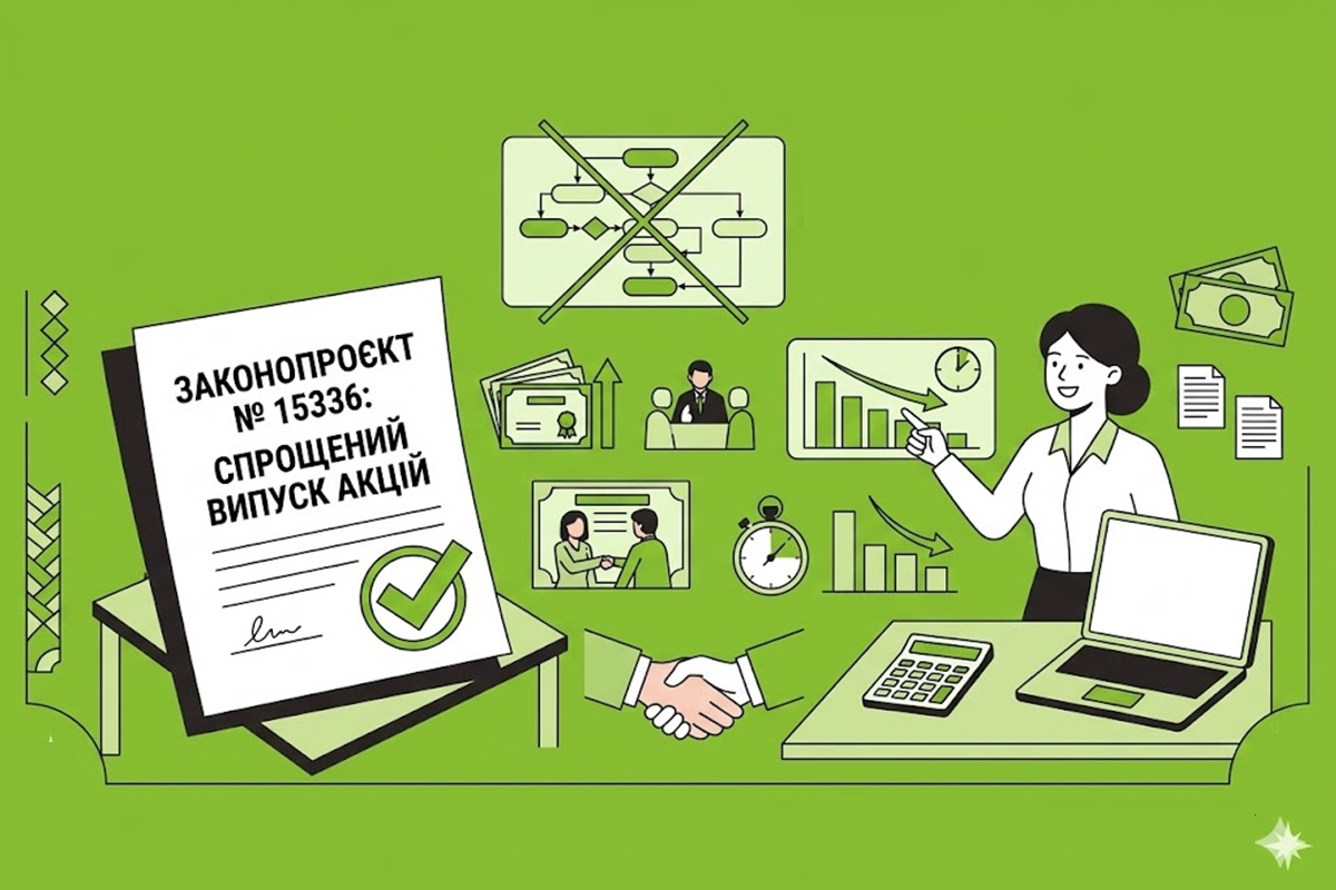 Спрощення процедури випуску акцій для акціонерних товариств: законопроєкт № 15336