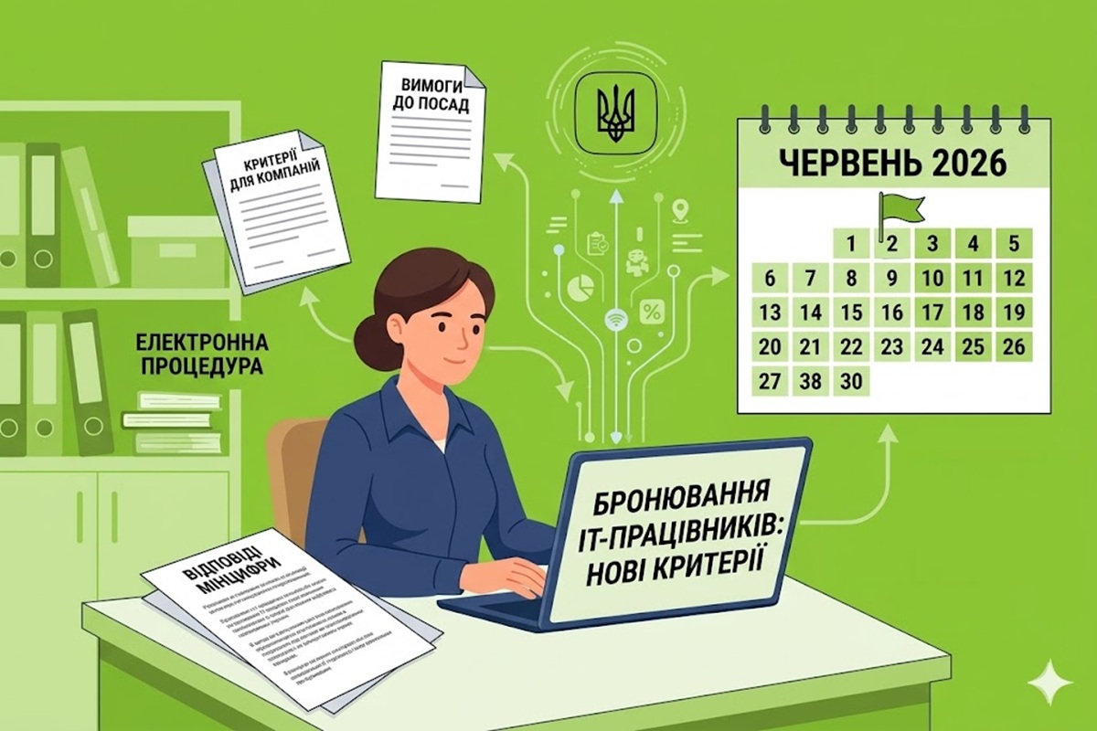 Нові критерії та зміни в бронюванні після 2 червня 2026 року для ІТ-працівників: відповіді Мінцифри