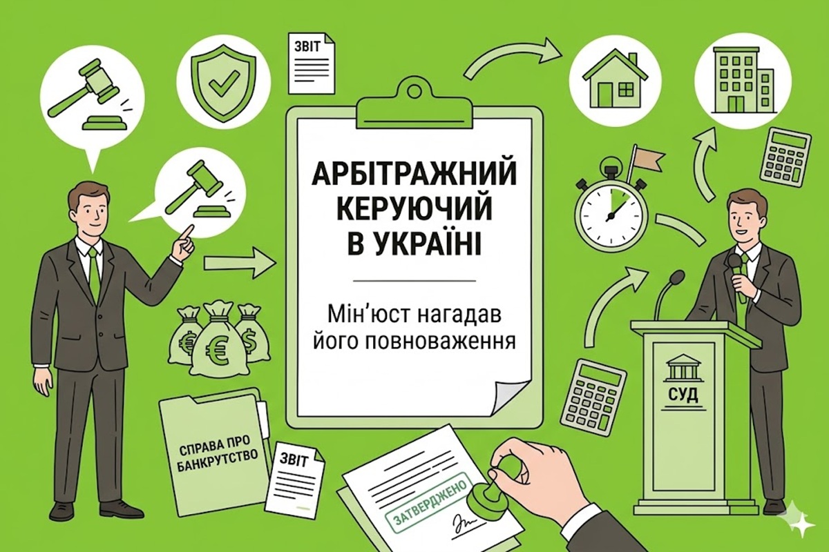 Арбітражний керуючий в Україні: Мін’юст нагадав його повноваження
