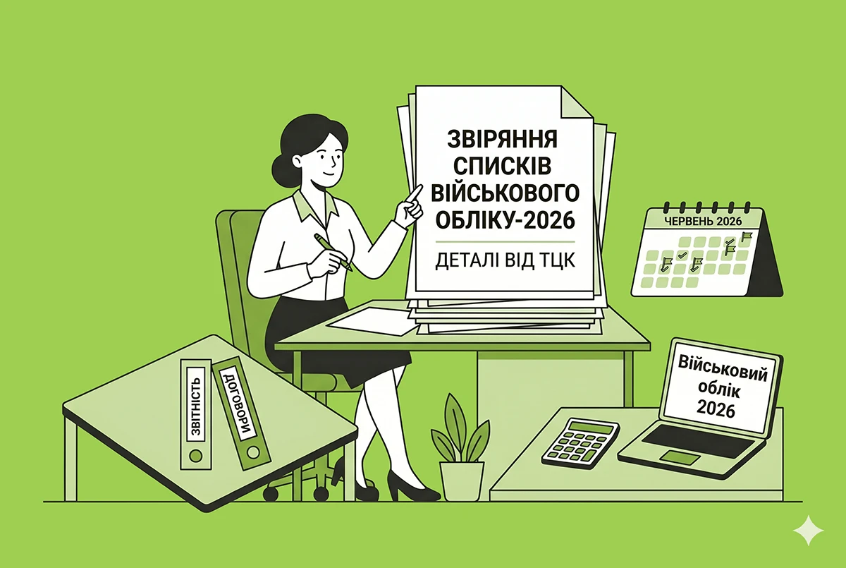 Звіряння Списків військового обліку-2026: деталі від ТЦК