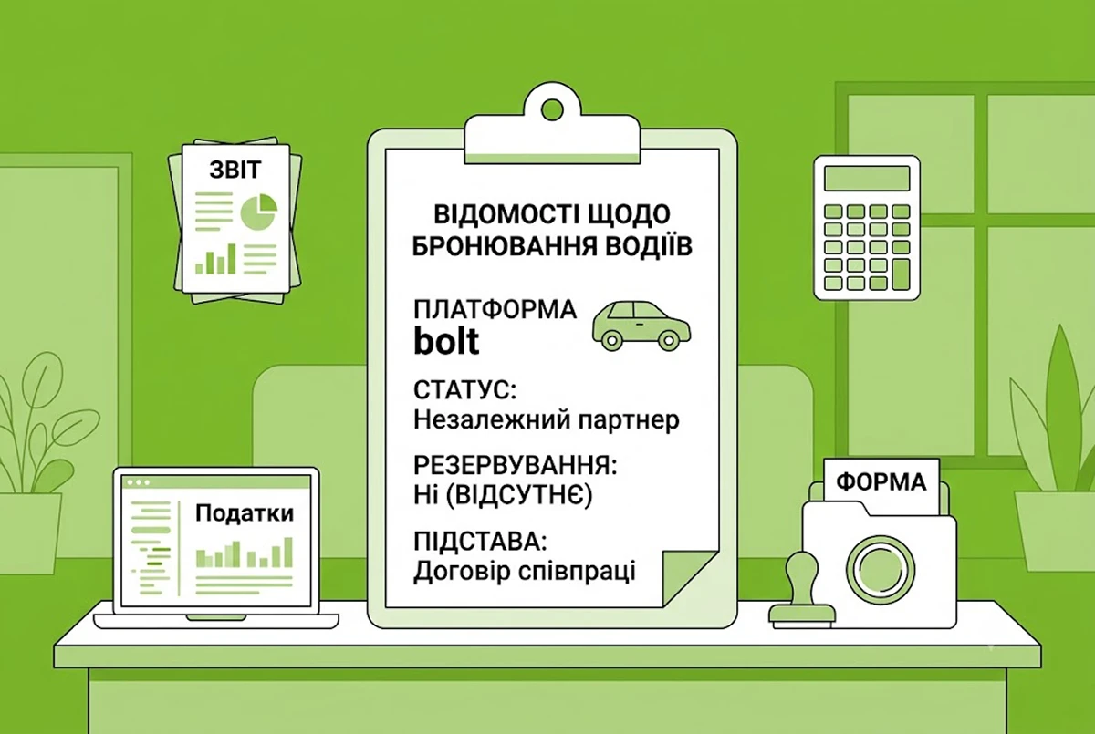 Бронювання водіїв таксі: офіційне роз’яснення компанії Bolt
