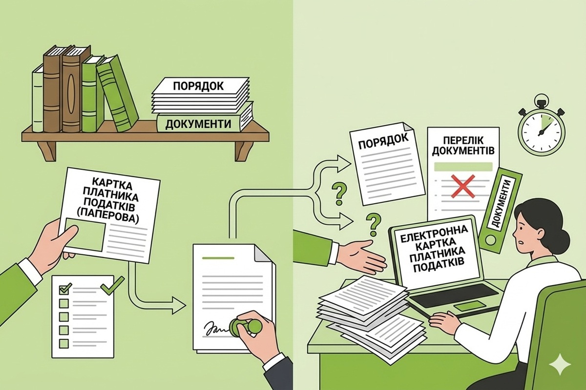 Е-картка платника податків у нотаріуса-2026: чому цифровий РНОКПП досі вимагає паперу
