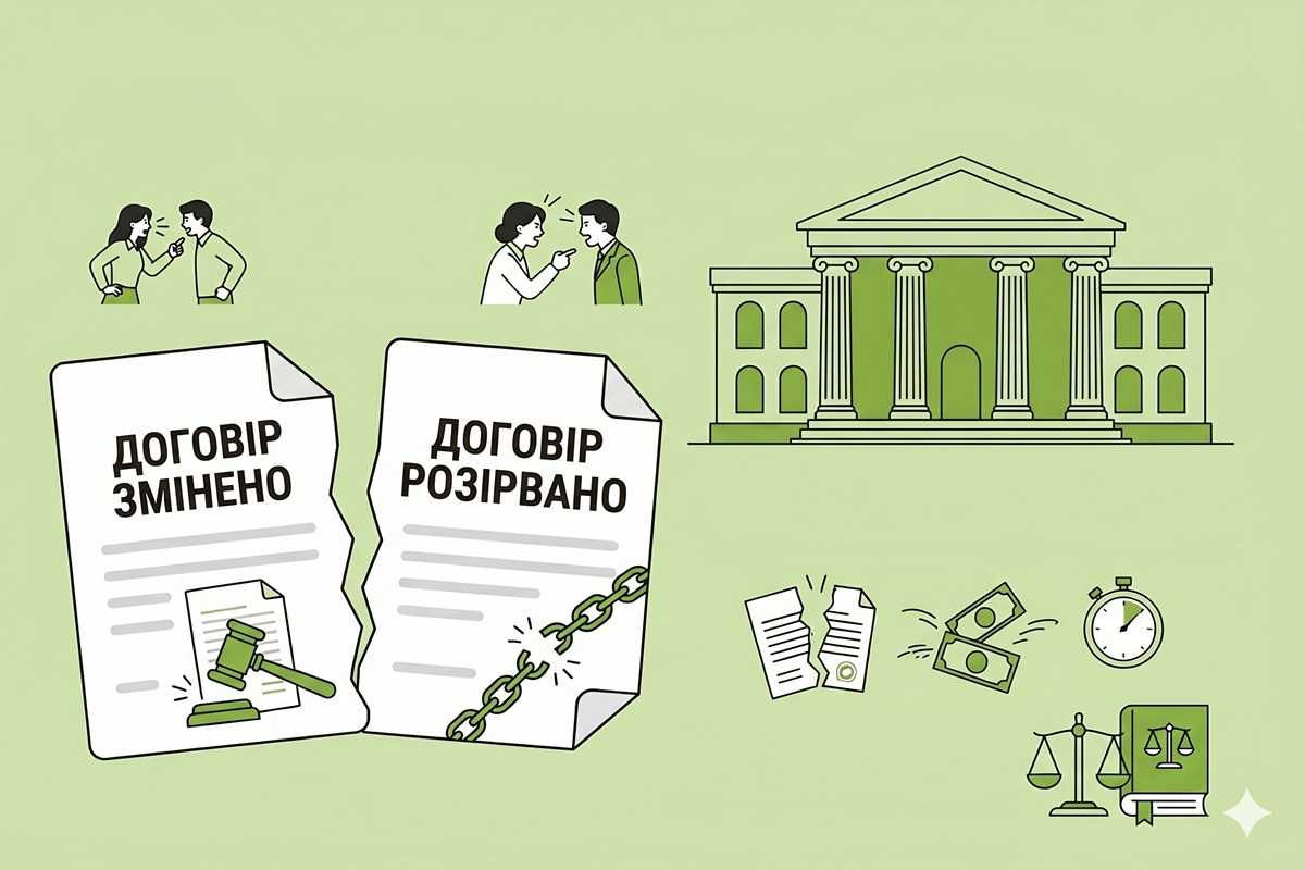 Зміна або розірвання договору-2026: деталі від Мінʼюсту