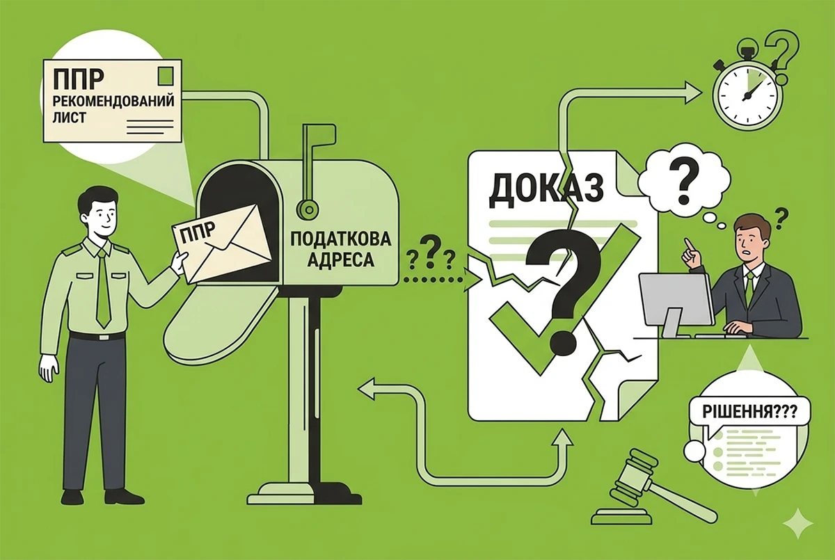Надсилання ППР за адресою платника під час війни не означає його отримання: рішення Верховного Суду 2026 року