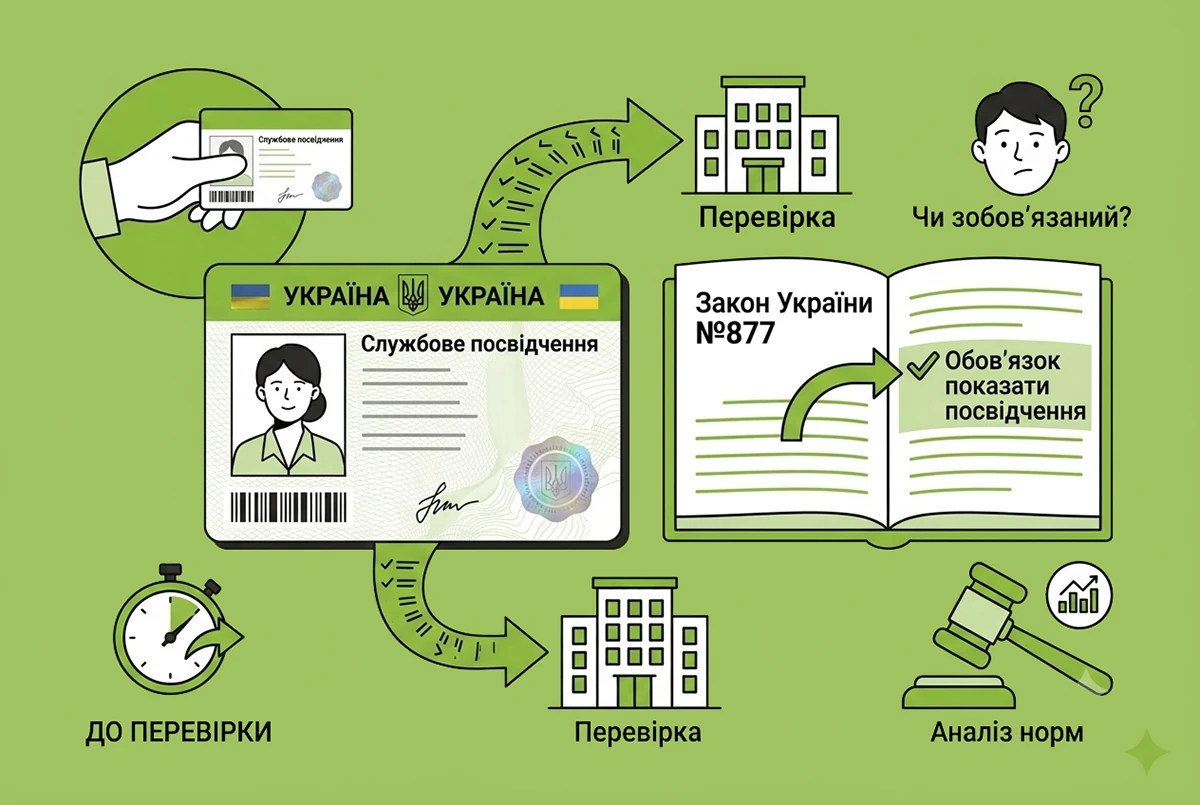 Чи повинен інспектор Держпраці пред'явити посвідчення до перевірки: аналіз Закону №877 та судова практика