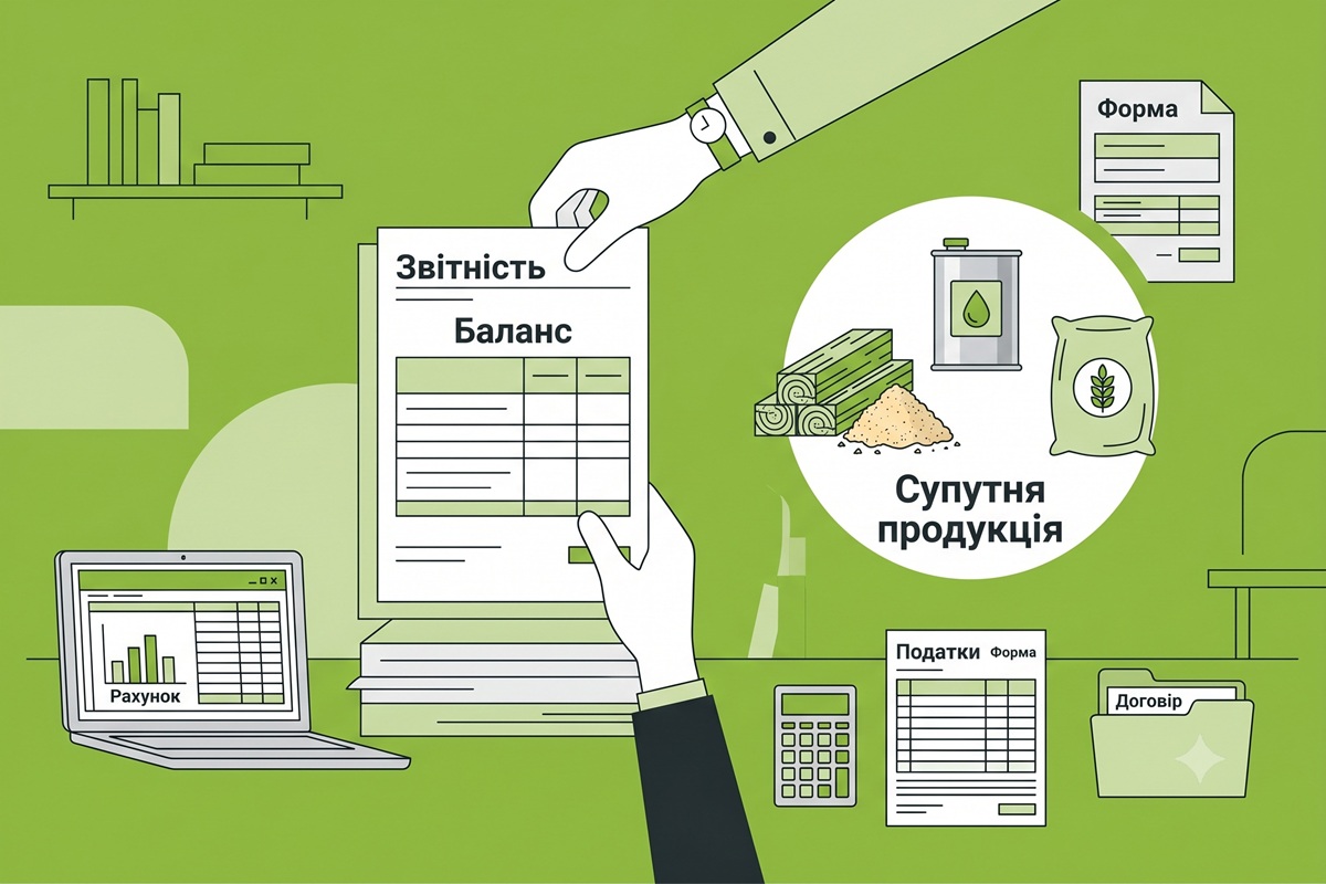 Супутня продукція: правила визначення та оприбуткування на балансі підприємства