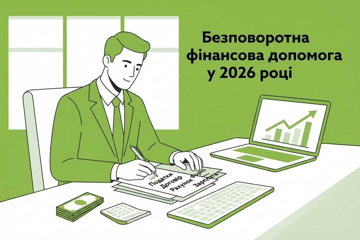 Безповоротна фінансова допомога у 2026 році: головні правила, бухоблік та податки для сторін договору