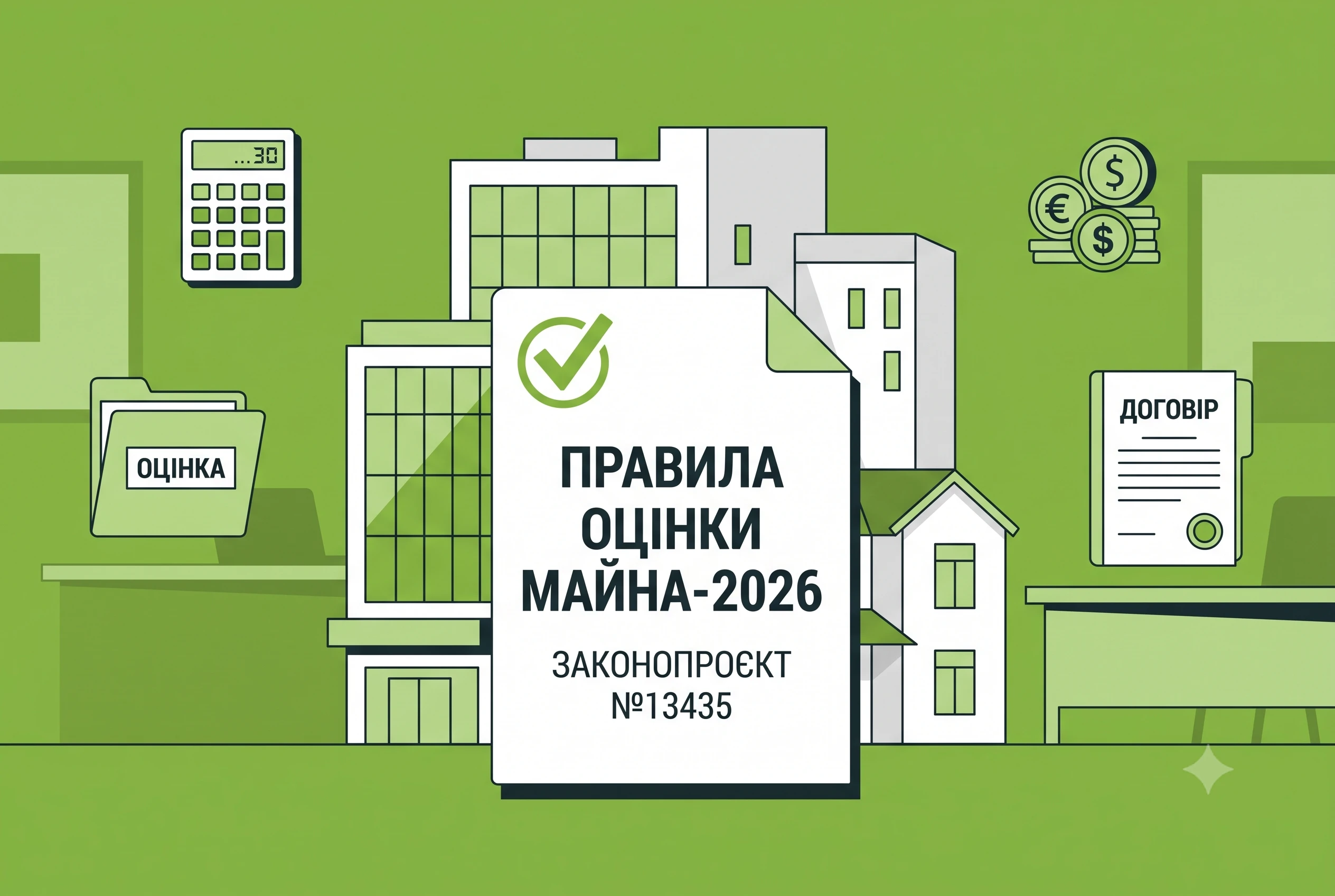 Нові правила оцінки майна-2026: прийнято за основу законопроєкт