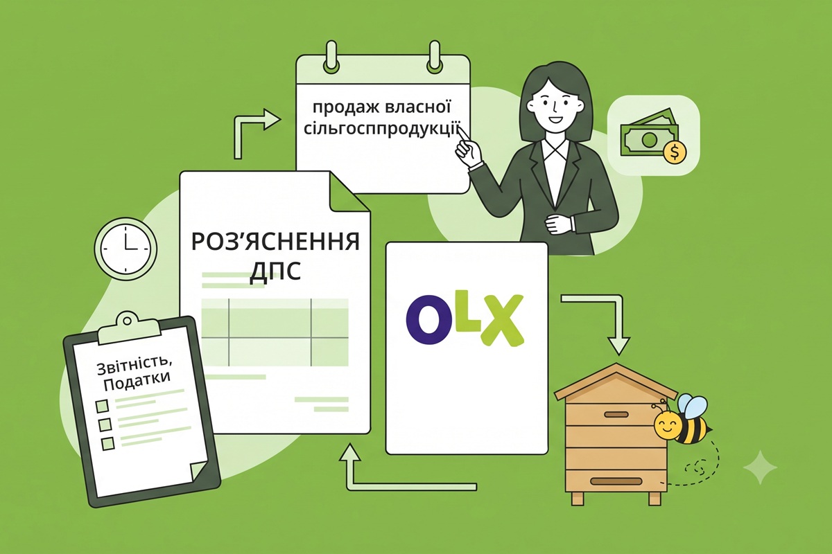 Оподаткування продажу власної сільгосппродукції-2026: що роз’яснила ДПС