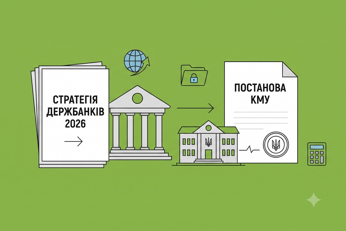 Оновлення стратегічних напрямів діяльності державних банків-2026: КМУ затвердив постанову