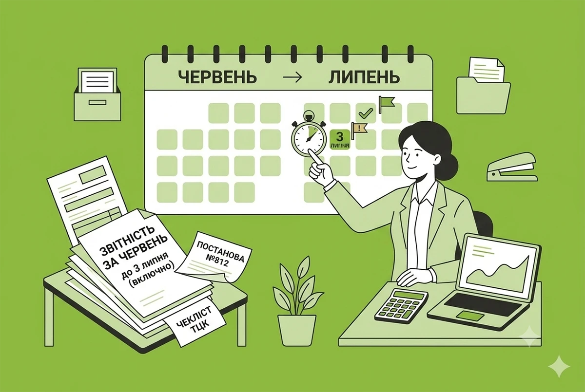 Повідомлення до ТЦК за червень 2026 р. до 3 липня включно подаємо по-новому: що змінилось