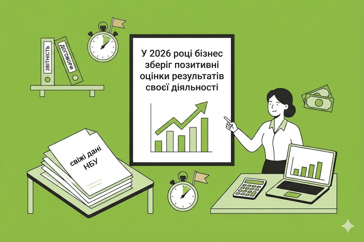 У 2026 році бізнес зберіг позитивні оцінки результатів своєї діяльності: свіжі дані НБУ