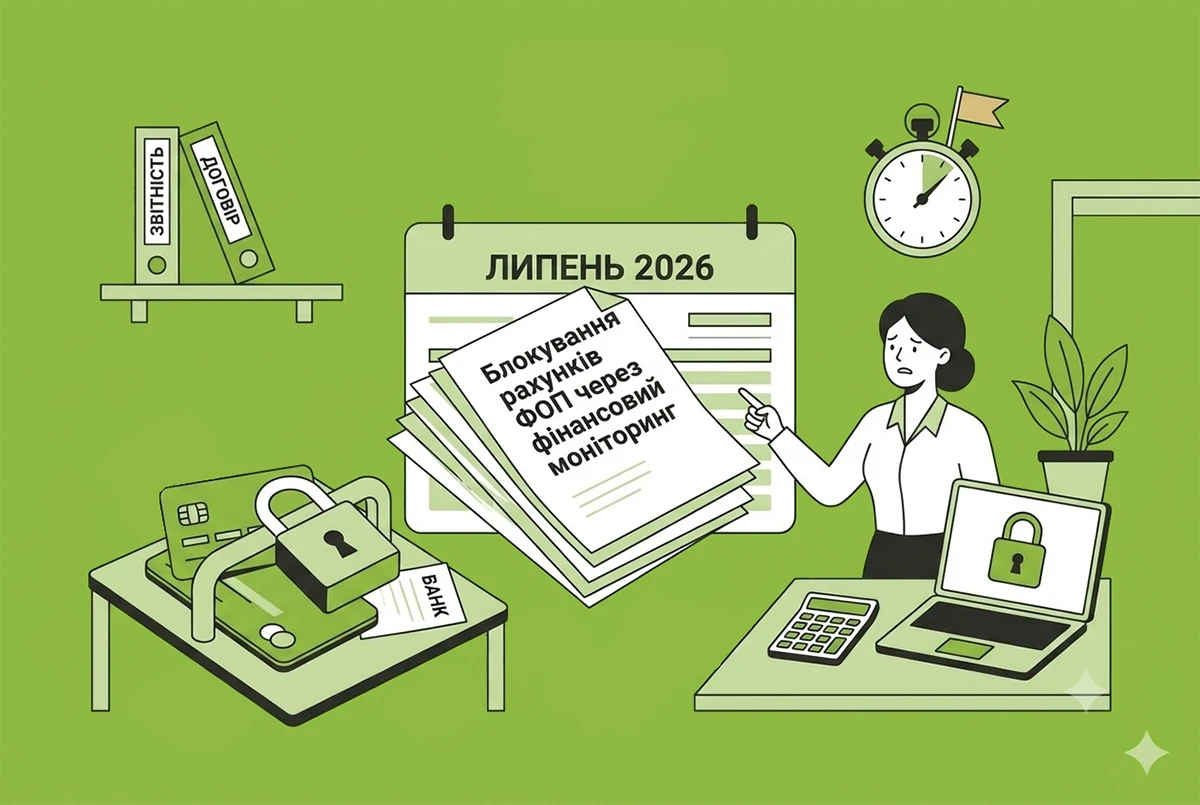 Блокування рахунків ФОП через фінмоніторинг: критерії ризику та свіжі рішення Верховного Суду 2026 року