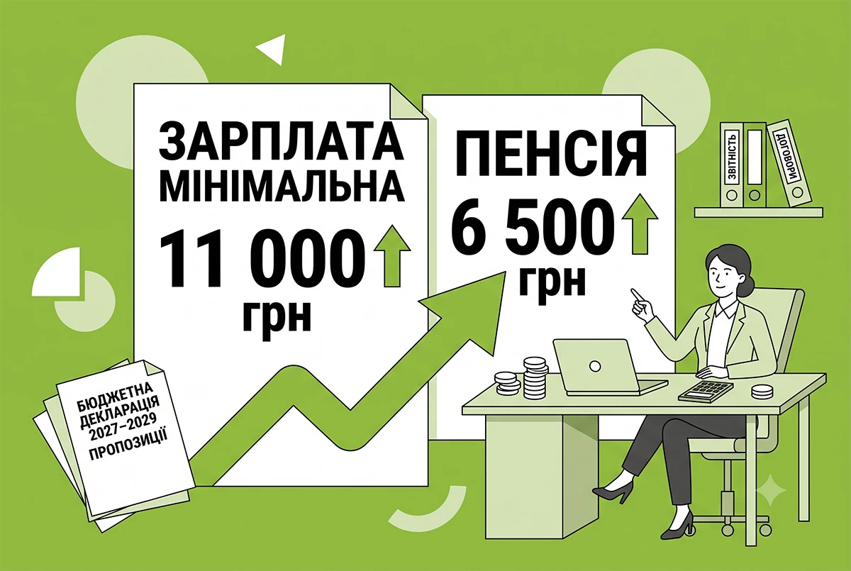 11 000 грн – мінзарплата та 6500 грн – пенсія: пропозиції Гетманцева до Бюджетної декларації на 2027-2029