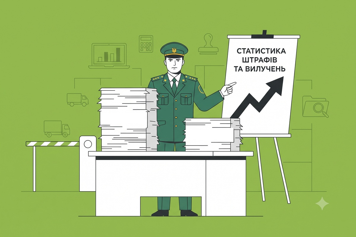 Порушення митних правил: статистика вилучень та штрафів на мільярди гривень від Держмитслужби