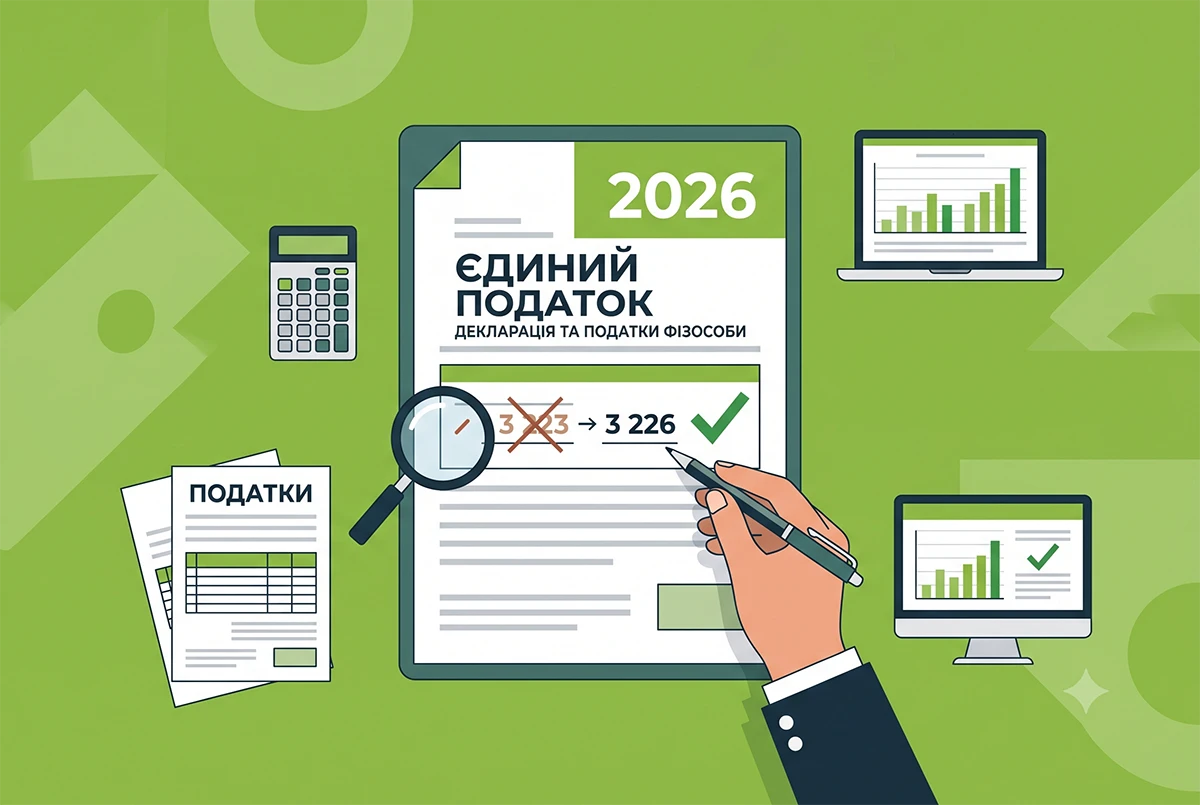 Виправлення помилок фізособою-«єдинником» у декларації-2026: алгоритм від ДПС