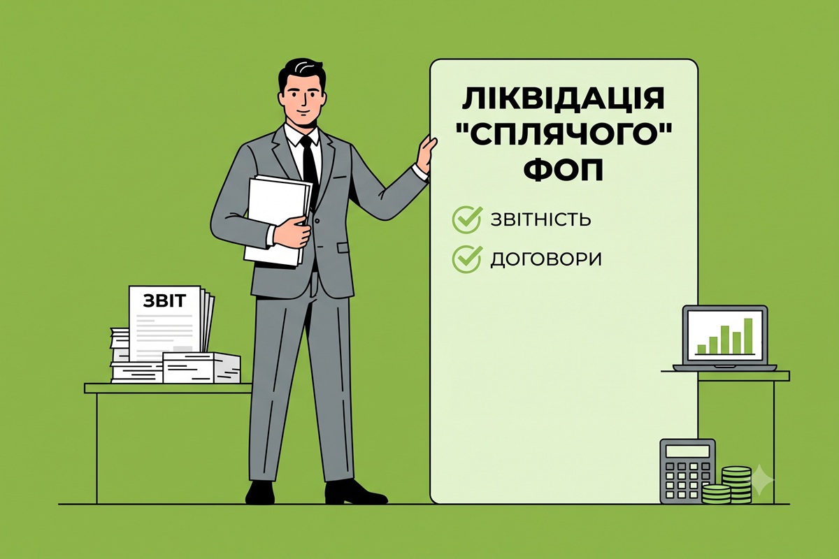 Звітність і податки для «сплячих» ФОП у 2026 році: розрахунок витрат та поради щодо припинення діяльності