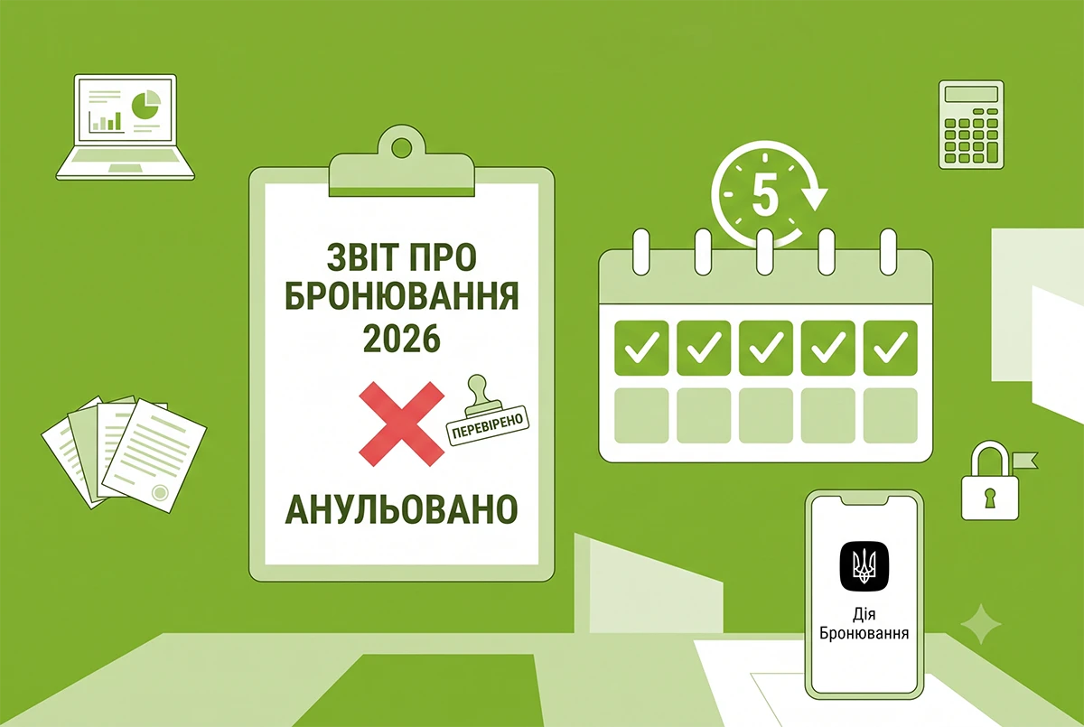 Анулювання броні-2026: на Порталі «Дія» поки обмеження в п’ять днів після попереднього