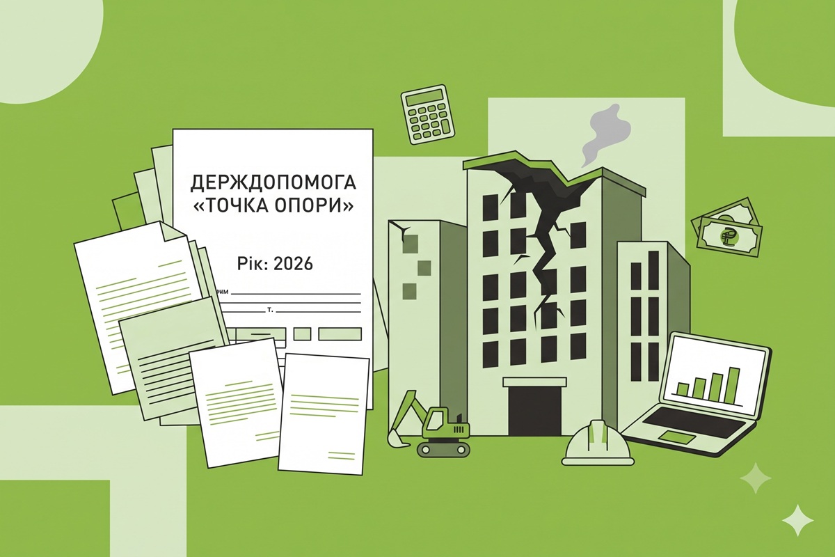 Держдопомога «Точка опори» для постраждалих від обстрілів підприємств-2026: умови отримання від Держзайнятості