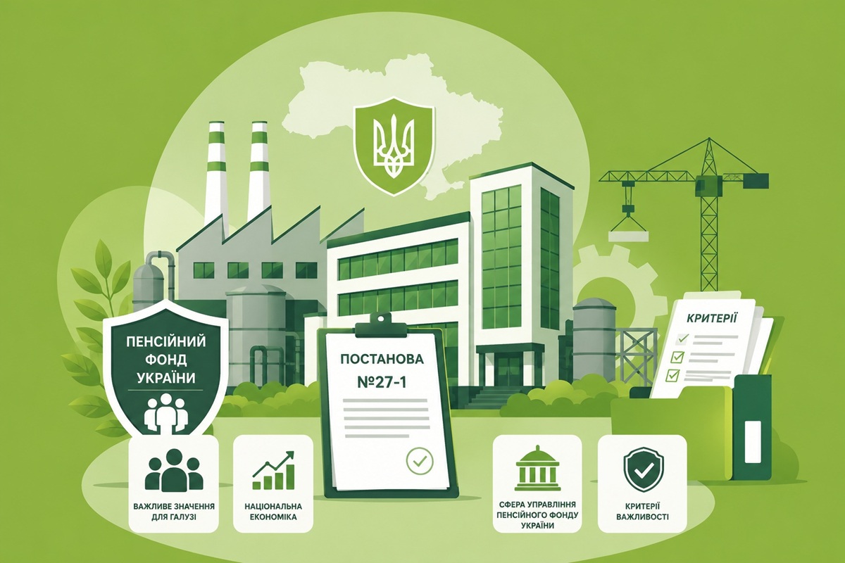 Пенсійний фонд затвердив нові критерії важливості підприємств: постанова №27-1