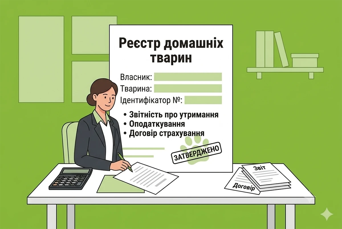 В Україні запускають реєстр домашніх тварин