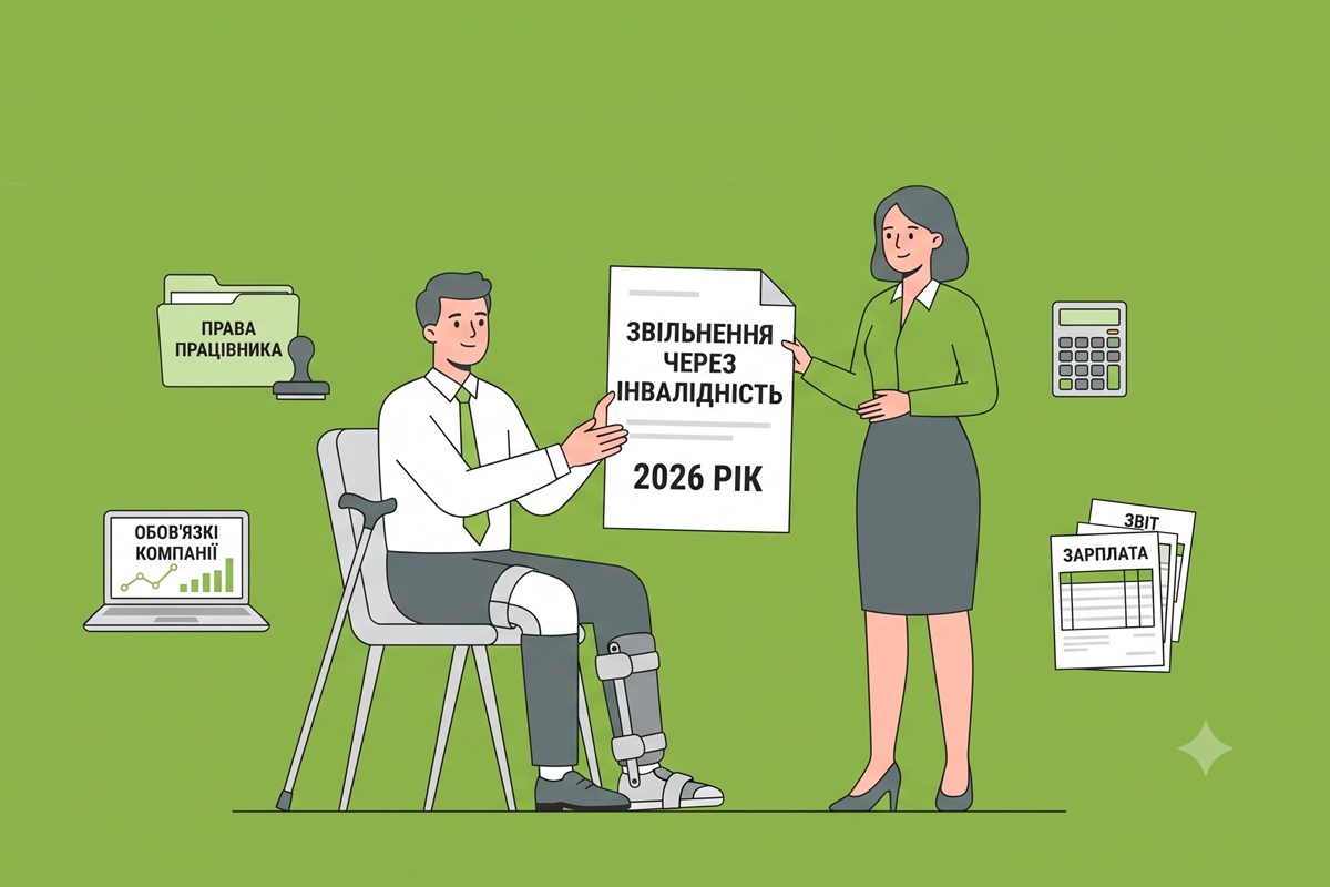 Звільнення через інвалідність у 2026 році: права працівника та обов'язки компанії