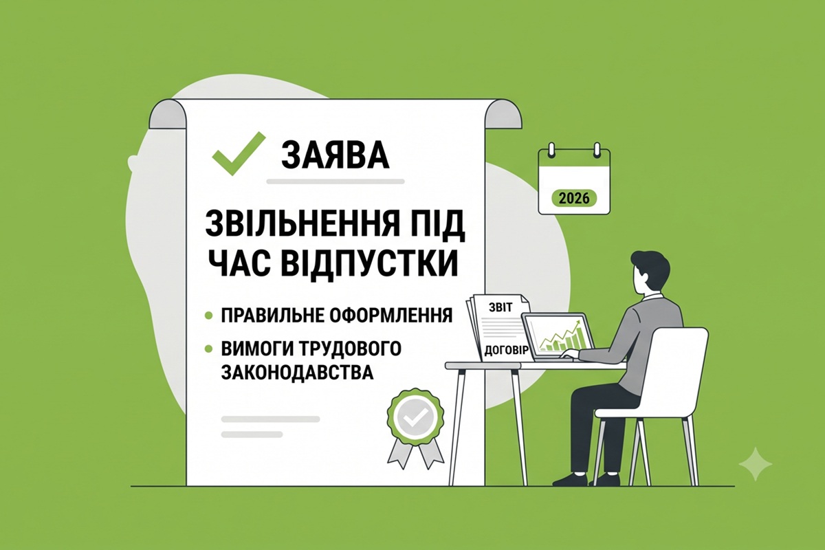 Звільнення під час щорічної відпустки: чи можливо у 2026 році