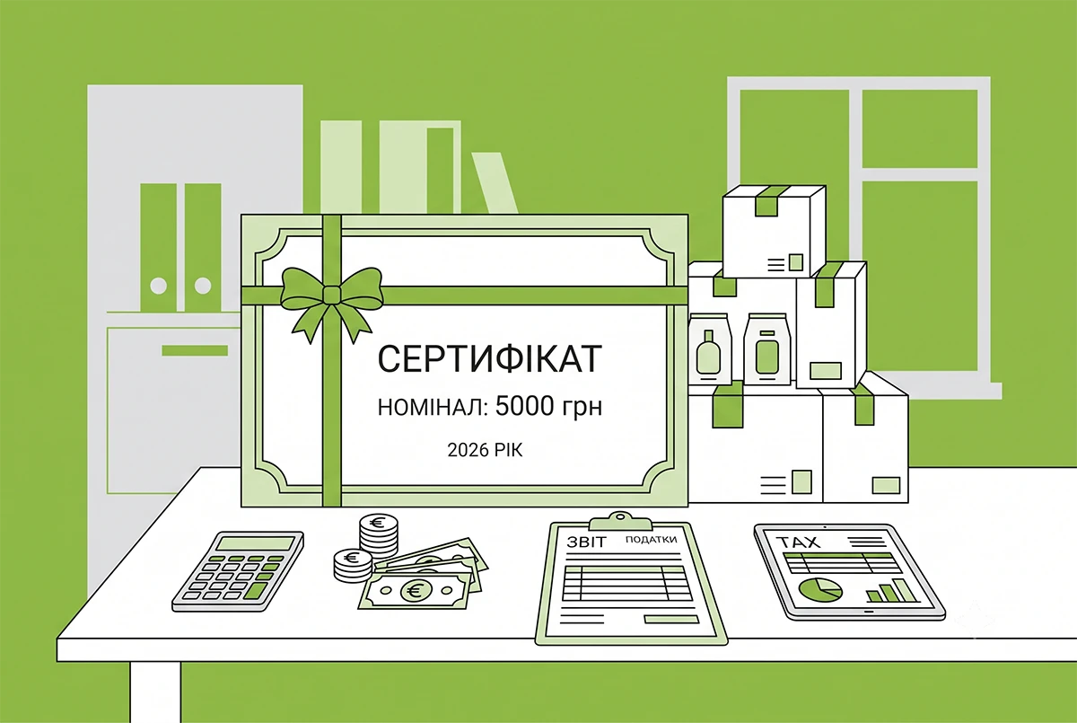 Оплата товару подарунковим сертифікатом: ДПС розповіла, як скласти РК на зміну номенклатури та коду товару