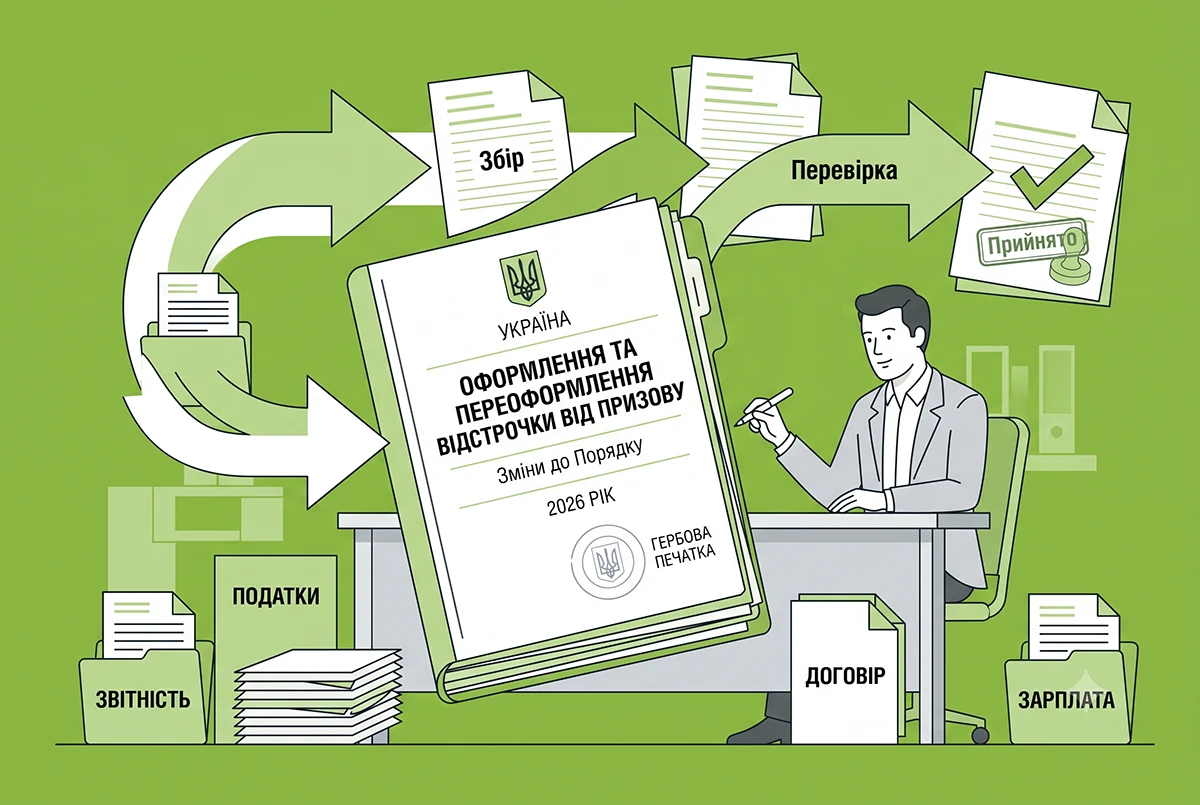 Удосконалено порядок оформлення та переоформлення відстрочки від призову під час мобілізації