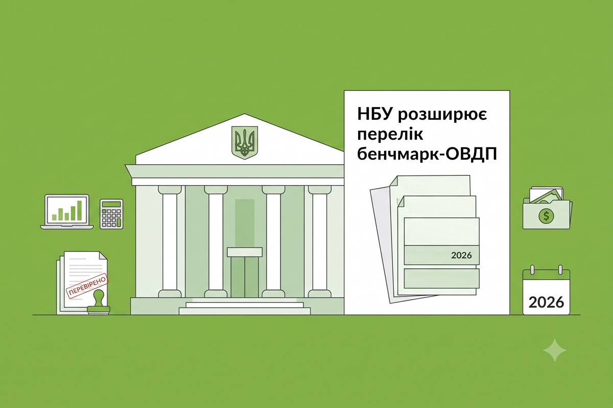 Національний банк розширює перелік бенчмарк-ОВДП, які банки можуть включати в покриття обов’язкових резервів